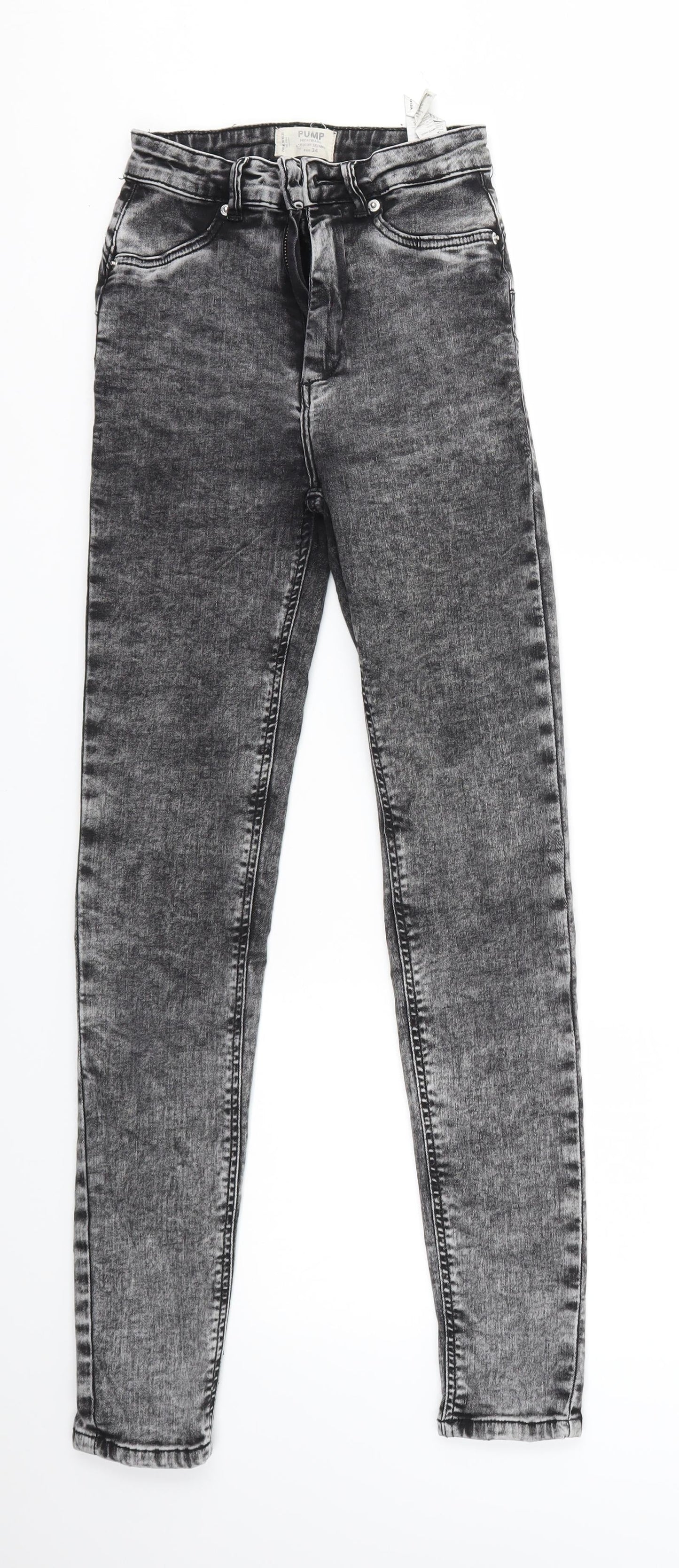 Womens UK Size 6 TALLY WEiJL Regular Fit Jegging Grey Jeans
