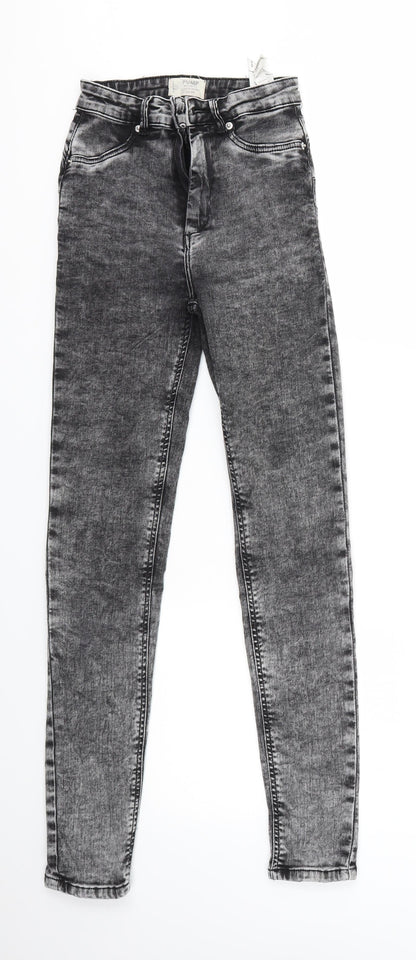 Womens UK Size 6 TALLY WEiJL Regular Fit Jegging Grey Jeans