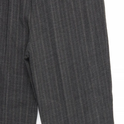 Rene Lezard Womens Grey   Dress Pants Trousers Size 32 in L28 in