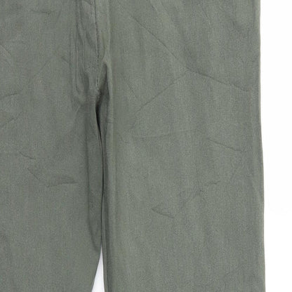 Preworn Womens Green   Trousers  Size 28 in L26 in