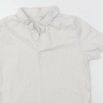 NEXT Girls White   Basic Polo Size 10 Years