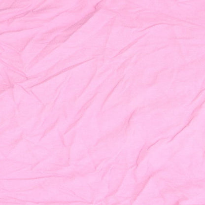 Preworn Girls Pink Solid  Top Pyjama Top Size 7-8 Years  - DREAMY