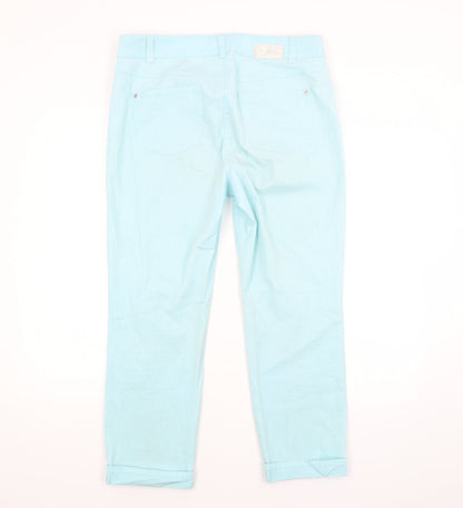 Gerry Weber Womens Blue   Trousers  Size 14 L25 in