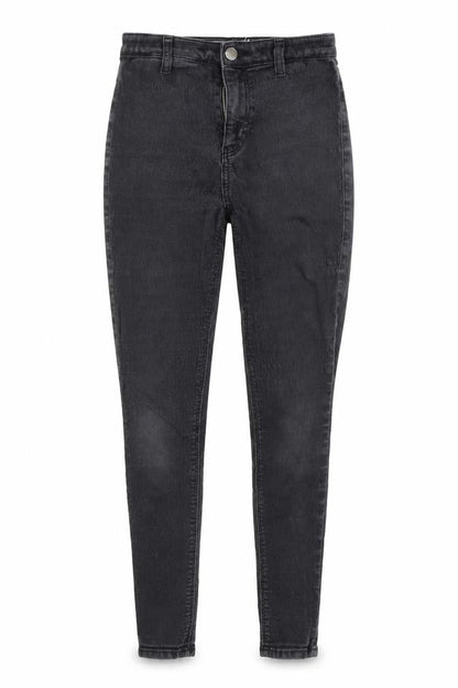 Womens UK Size 26 in Topshop Regular Fit Skinny Grey Jeans