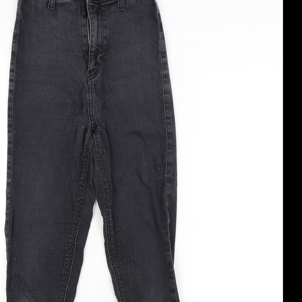 Topshop Womens Grey   Skinny Jeans Size 26 in L30 in