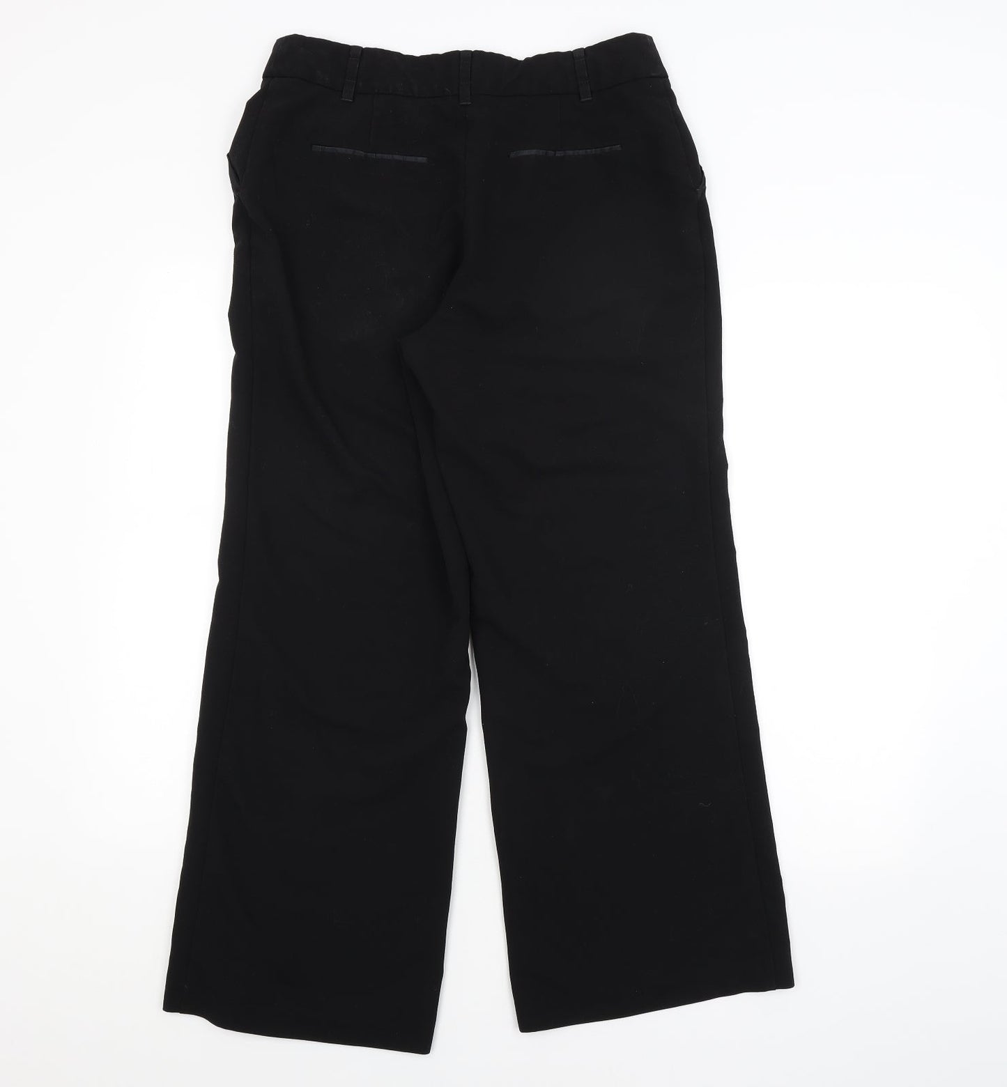 Womens UK Size 12 NEXT Regular Fit  Black Trousers