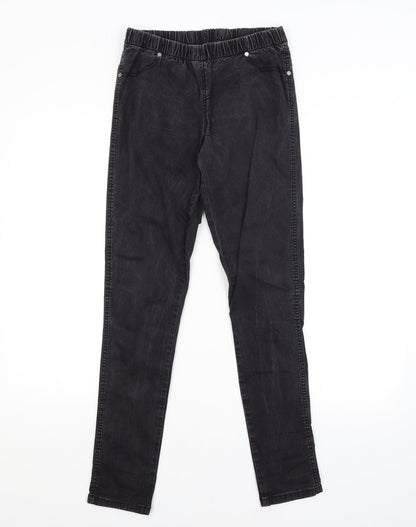 DENIM CO. Womens Grey   Jegging Jeans Size 12 L30 in