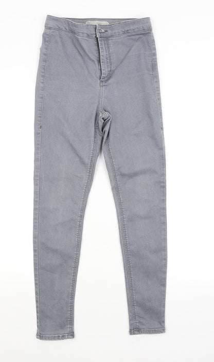Topshop Womens Grey   Jegging Jeans Size 28 in L30 in