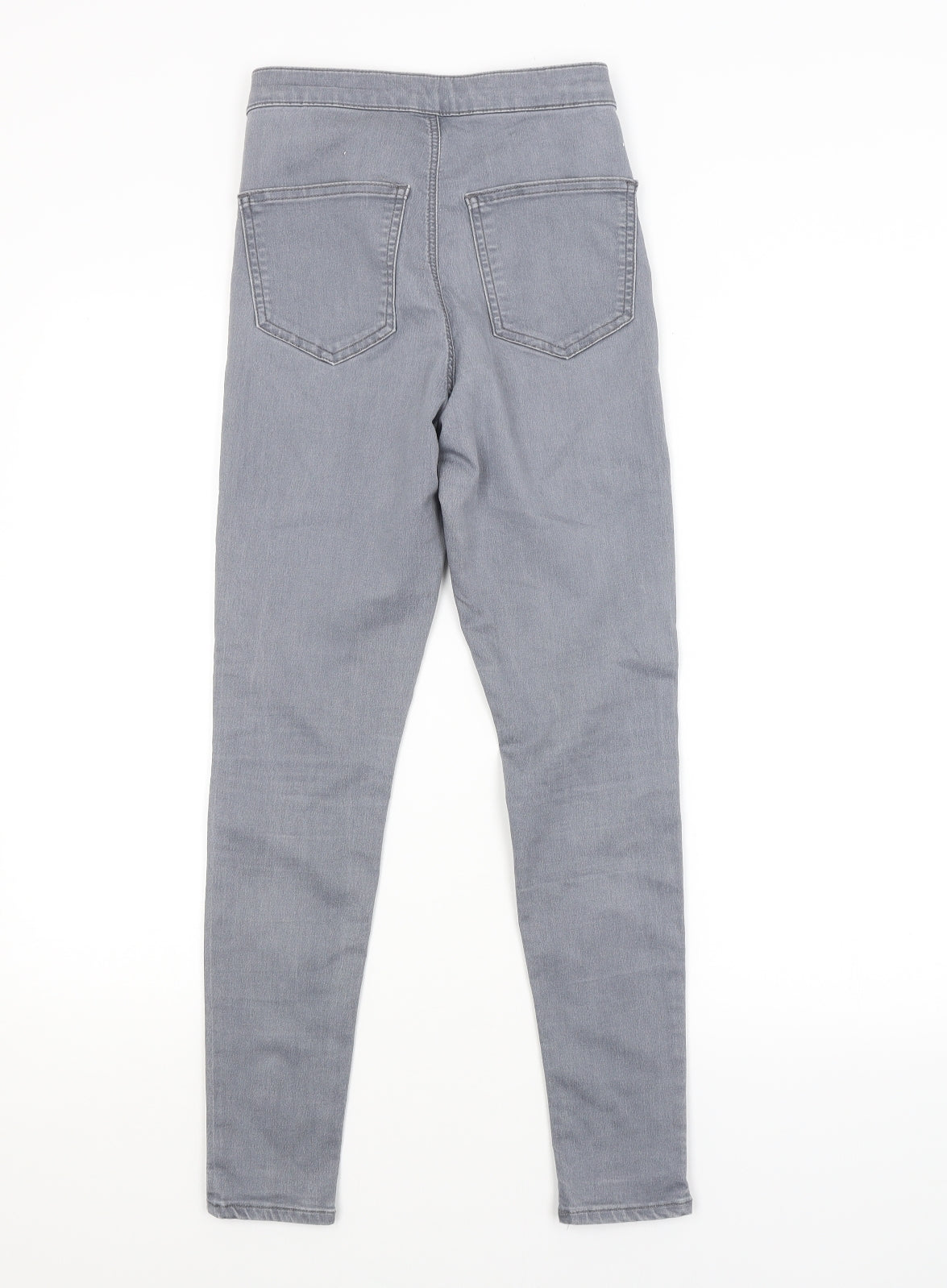 Topshop Womens Grey   Jegging Jeans Size 28 in L30 in
