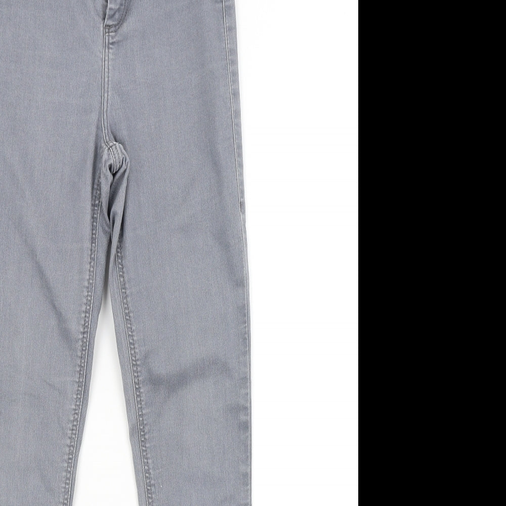 Topshop Womens Grey   Jegging Jeans Size 28 in L30 in