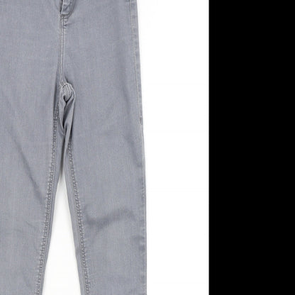 Topshop Womens Grey   Jegging Jeans Size 28 in L30 in
