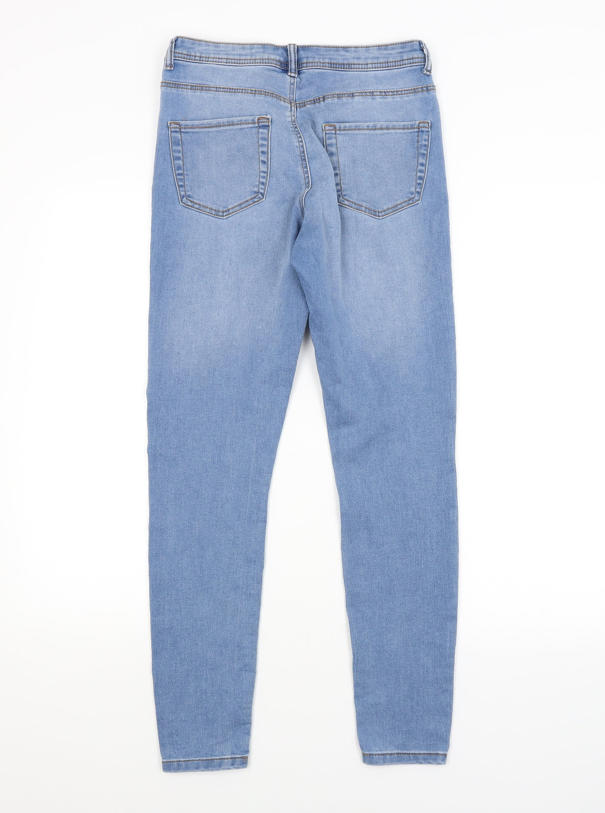 DENIM CO. Womens Blue   Skinny Jeans Size 10 L28 in