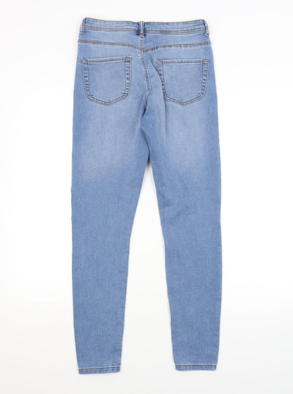 DENIM CO. Womens Blue   Skinny Jeans Size 10 L28 in