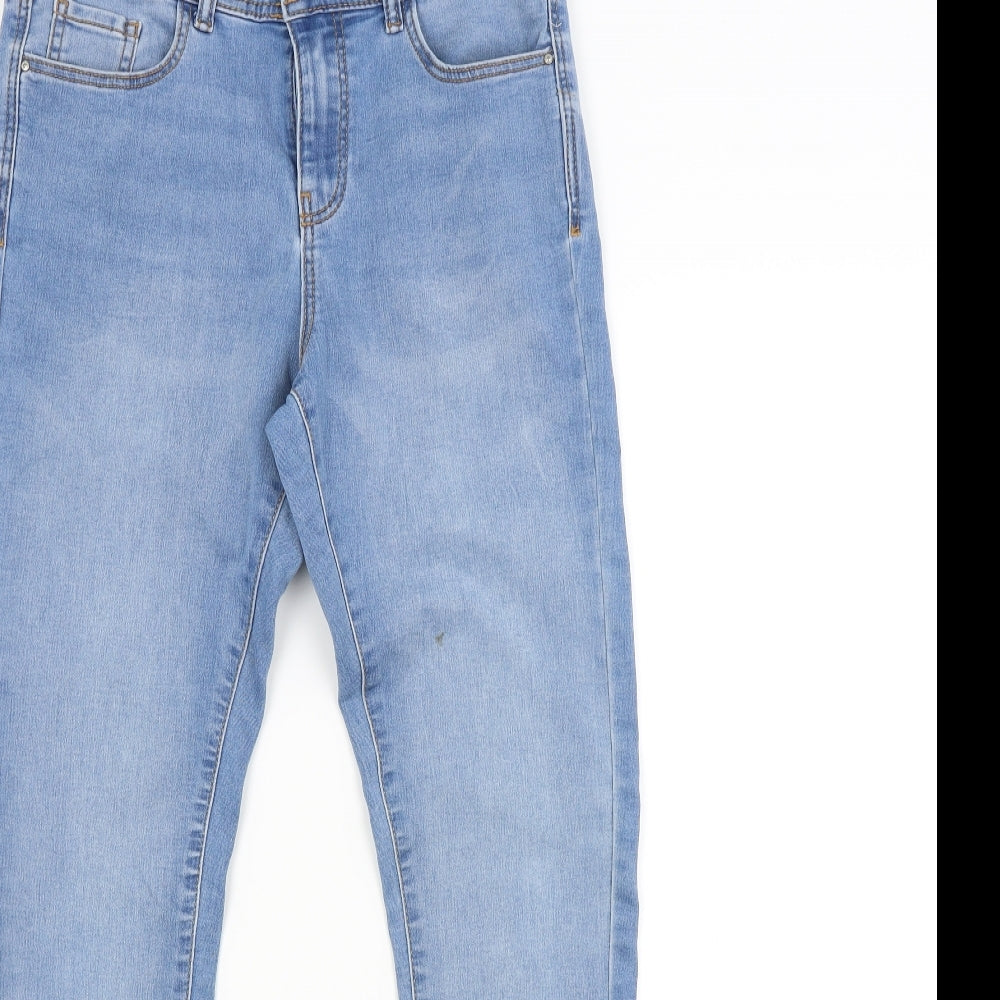 DENIM CO. Womens Blue   Skinny Jeans Size 10 L28 in