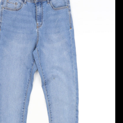 DENIM CO. Womens Blue   Skinny Jeans Size 10 L28 in