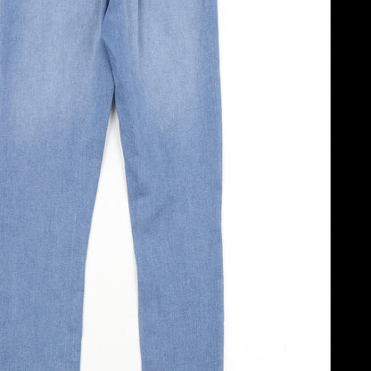 DENIM CO. Womens Blue   Skinny Jeans Size 10 L28 in