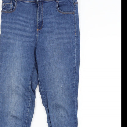 Dorothy Perkins Womens Blue   Skinny Jeans Size 6 L27 in