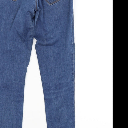 Dorothy Perkins Womens Blue   Skinny Jeans Size 6 L27 in
