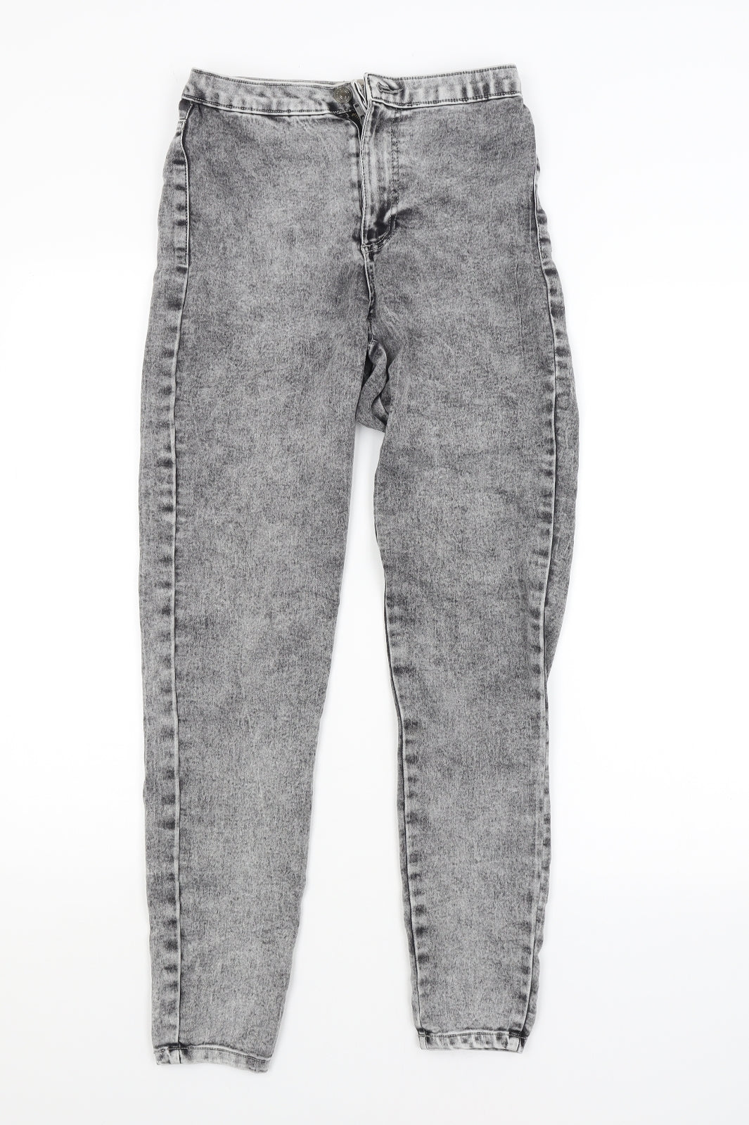 DENIM CO. Womens Grey   Skinny Jeans Size 10 L27 in