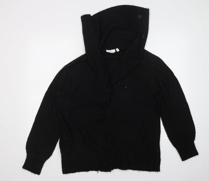 VICTORIA JAYN Womens Black   Cardigan Jumper Size L