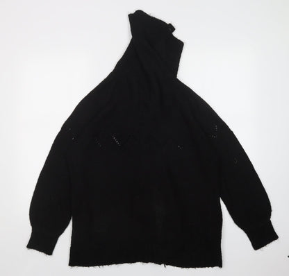 VICTORIA JAYN Womens Black   Cardigan Jumper Size L