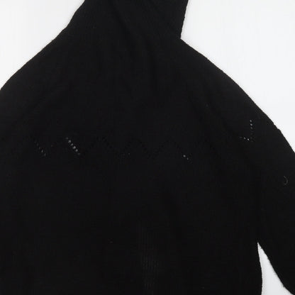 VICTORIA JAYN Womens Black   Cardigan Jumper Size L