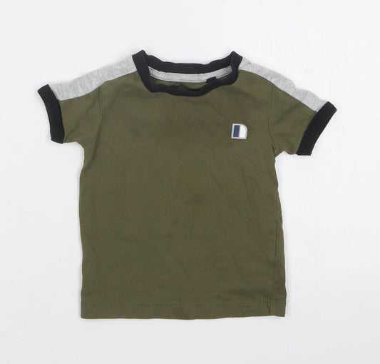 NEXT Boys Green   Basic T-Shirt Size 3-6 Months