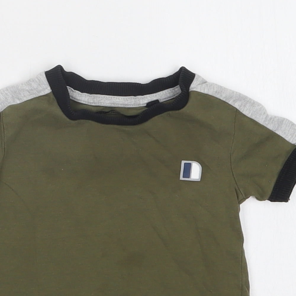 NEXT Boys Green   Basic T-Shirt Size 3-6 Months