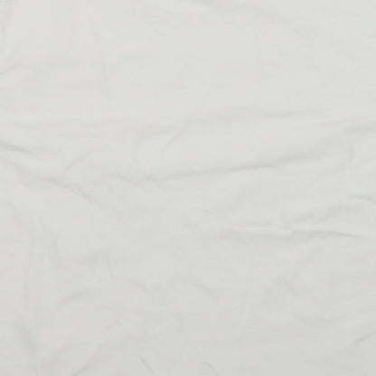 JERZEES Boys White   Basic T-Shirt Size 9-10 Years