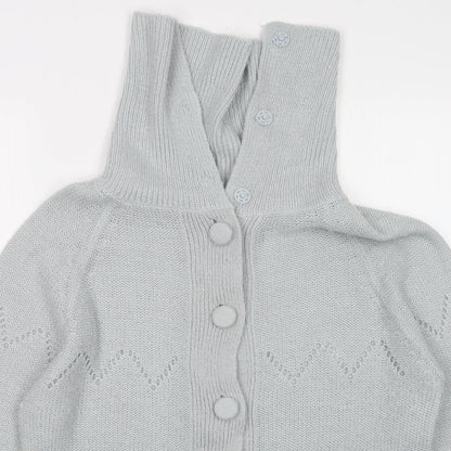 VICORIA JAYNE Womens Green   Cape Jumper Size L