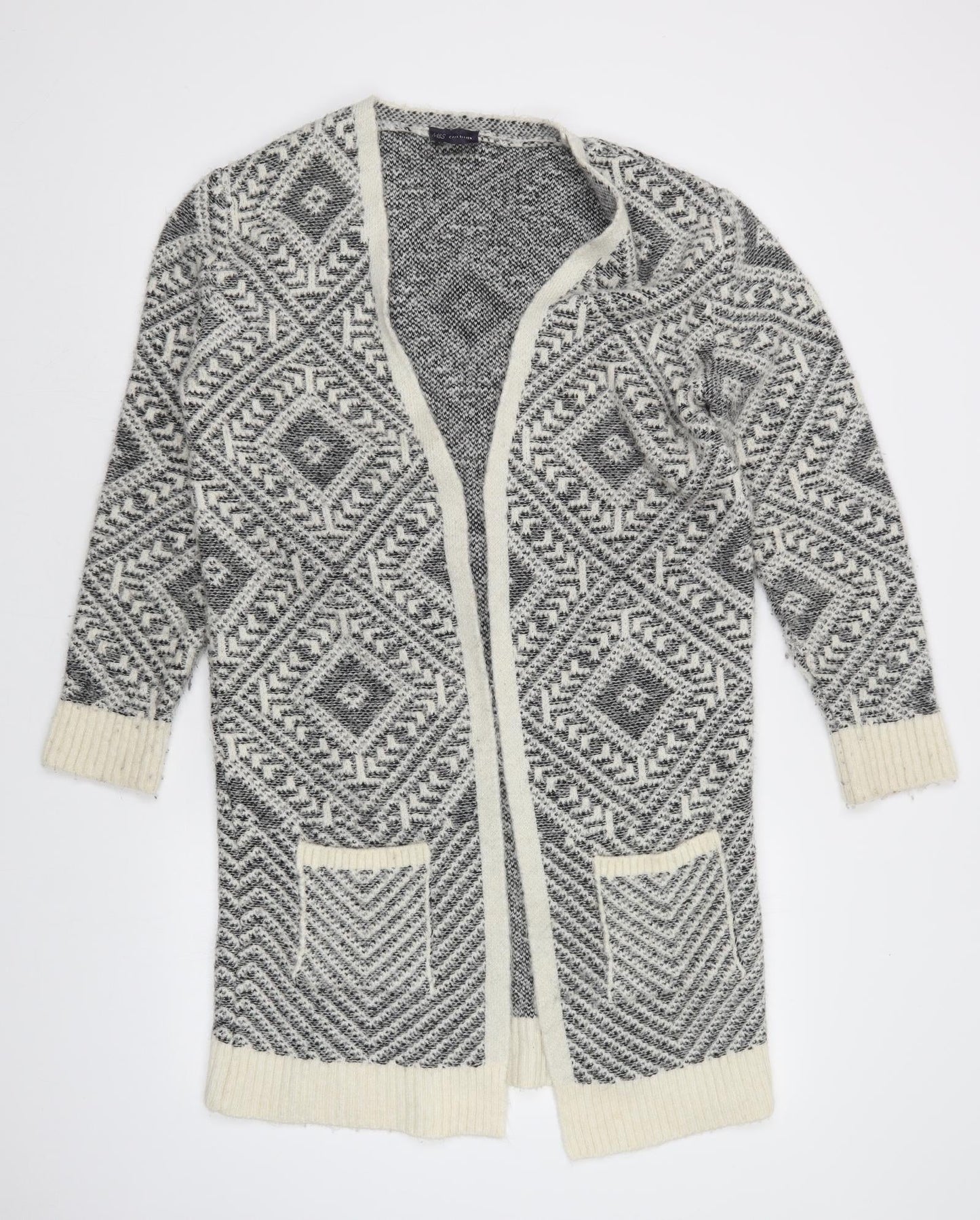 Womens UK Size 10 M&S Multicoloured Cardigan Jumper