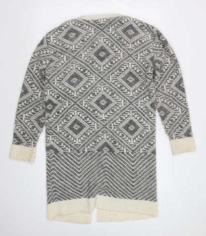 Womens UK Size 10 M&S Multicoloured Cardigan Jumper