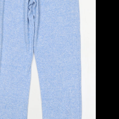 JEFF&CO Womens Blue   Sweatpants Trousers Size 12 L28 in