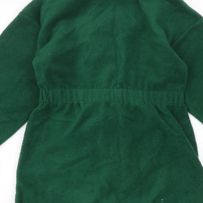Marks and Spencer Girls Green Solid  Cami Robe Size 7-8 Years