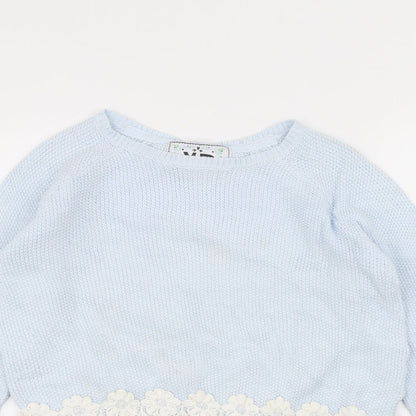 Young Dimension Girls Blue   Pullover Jumper Size 12-13 Years