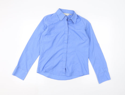 Russell Mens Blue    Dress Shirt Size S