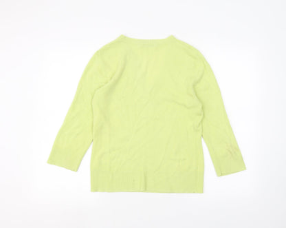 Womens UK Size M M&Co Green Basic T-Shirt