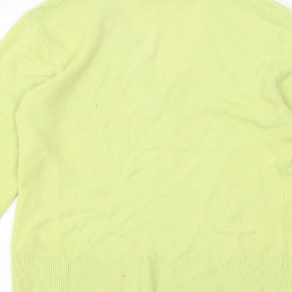Womens UK Size M M&Co Green Basic T-Shirt
