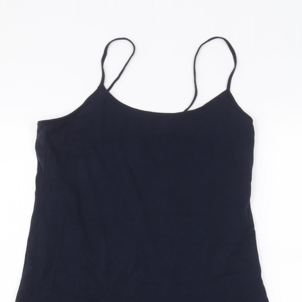 Peacocks Womens Blue   Basic T-Shirt Size 12