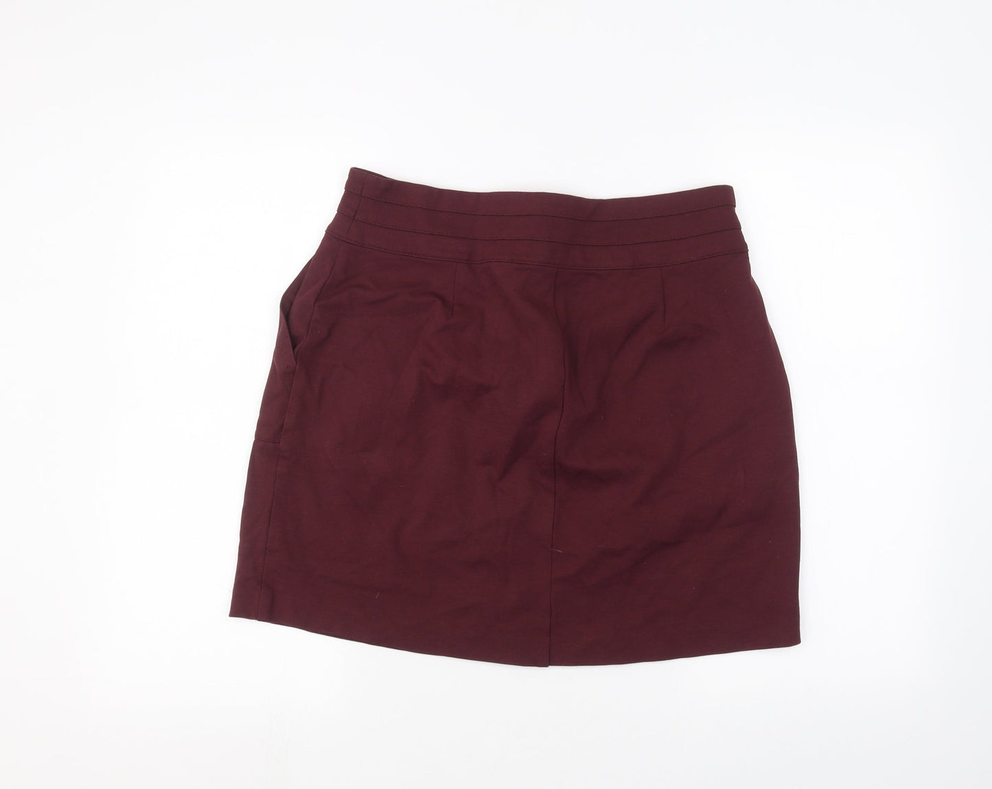 Marks and Spencer Womens Red   A-Line Skirt Size 14