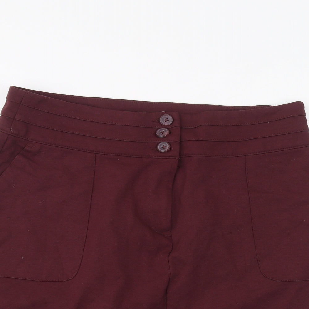 Marks and Spencer Womens Red   A-Line Skirt Size 14