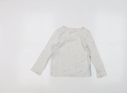 Nutmeg Boys White   Basic T-Shirt Size 4 Years
