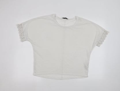 Atmosphere Womens White   Basic T-Shirt Size 14