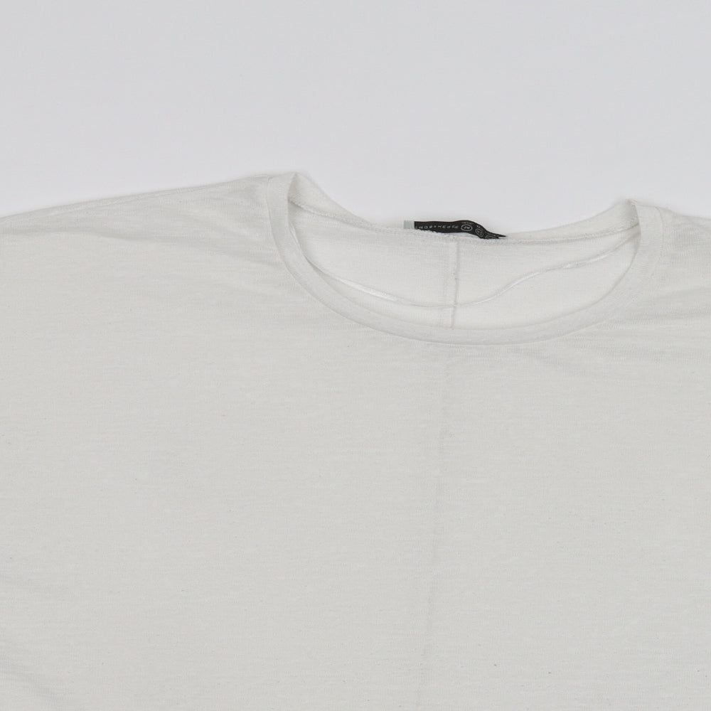 Atmosphere Womens White   Basic T-Shirt Size 14