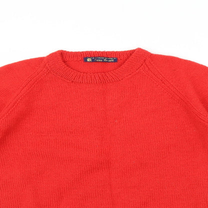 Peggy consitt Womens Red   Pullover Jumper Size S
