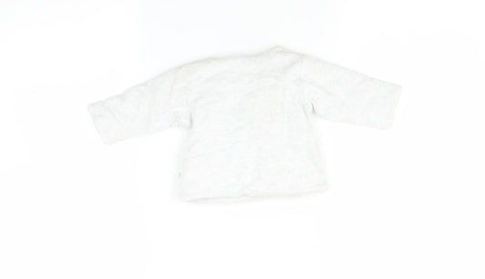 Marks and Spencer  Grey   Pullover Jumper Size 0-3 Months