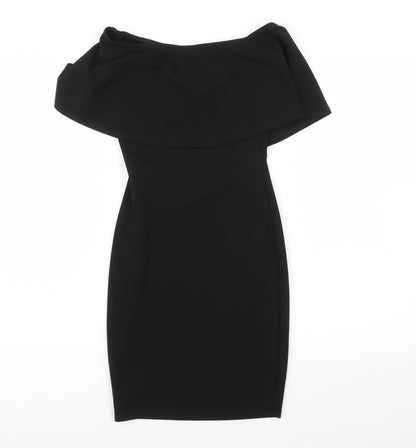 PRETTYLITTLETHING Womens Black   Bodycon  Size 6