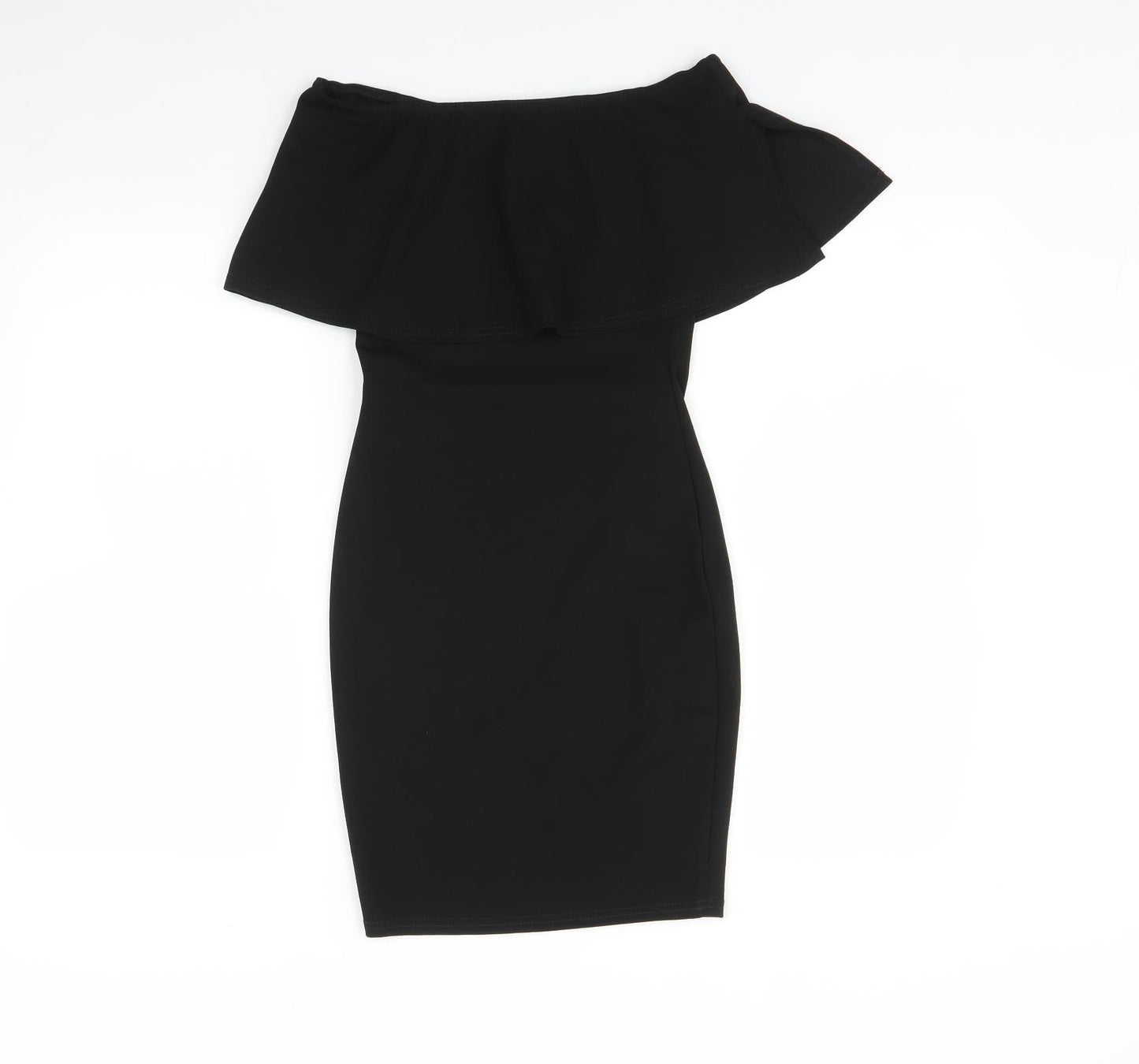 PRETTYLITTLETHING Womens Black   Bodycon  Size 6