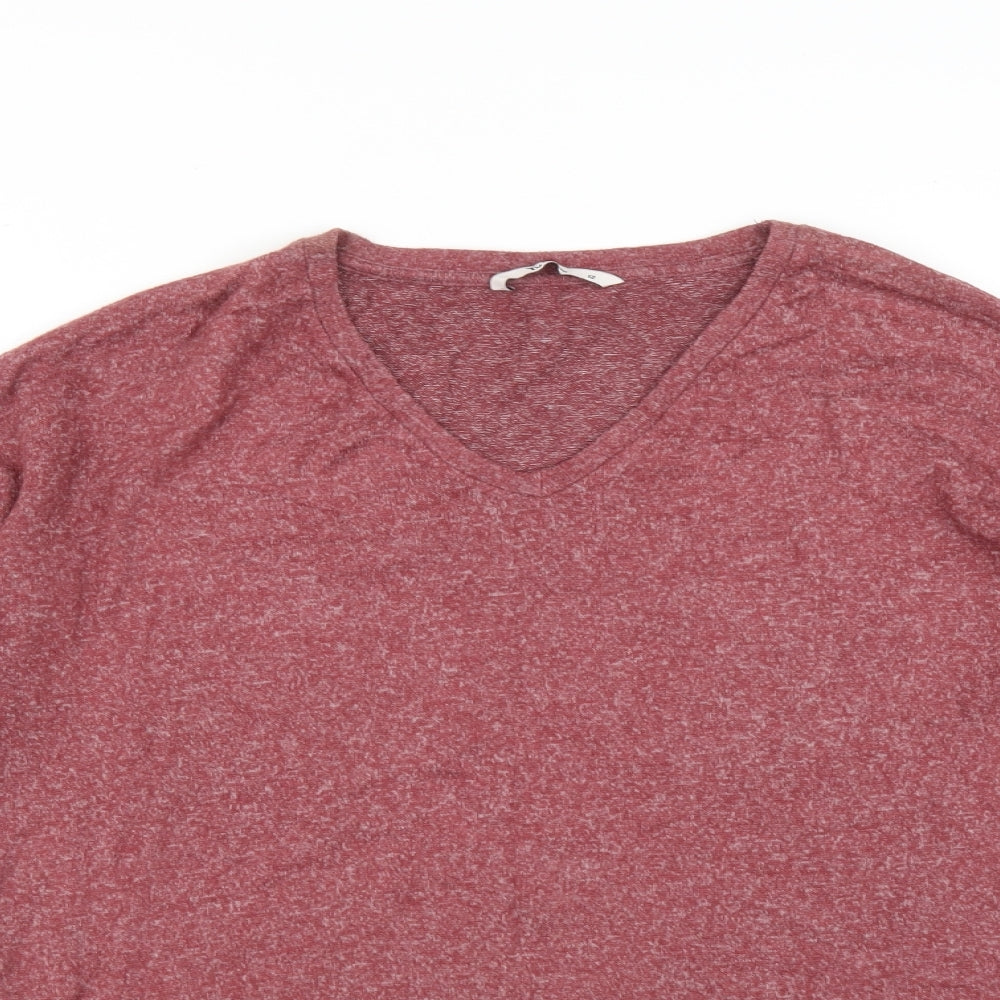 TU Womens Red   Pullover Jumper Size 12