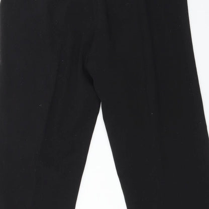 Womens UK Size 12 Epilogue Regular Fit Sweatpants Black Trousers